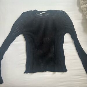 Zara crochet long sleeve